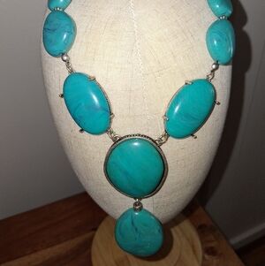Turquoise Statement Necklace